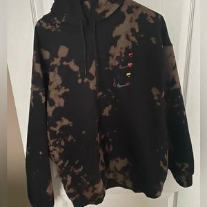 Tie Dye Play on Commes Des Garçon Hoodie